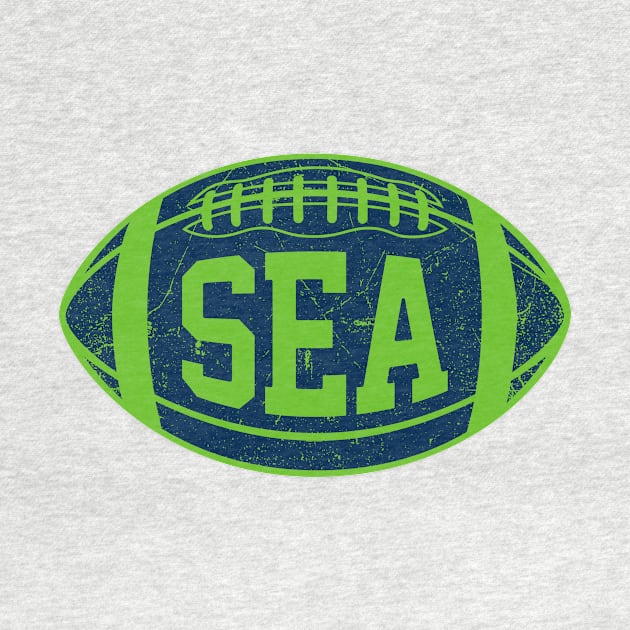 SEA Retro Football - White by KFig21